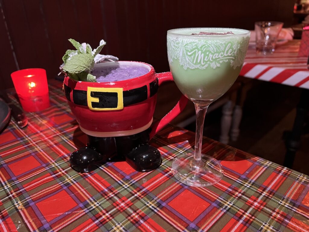 Miracle on Mercer cocktails
