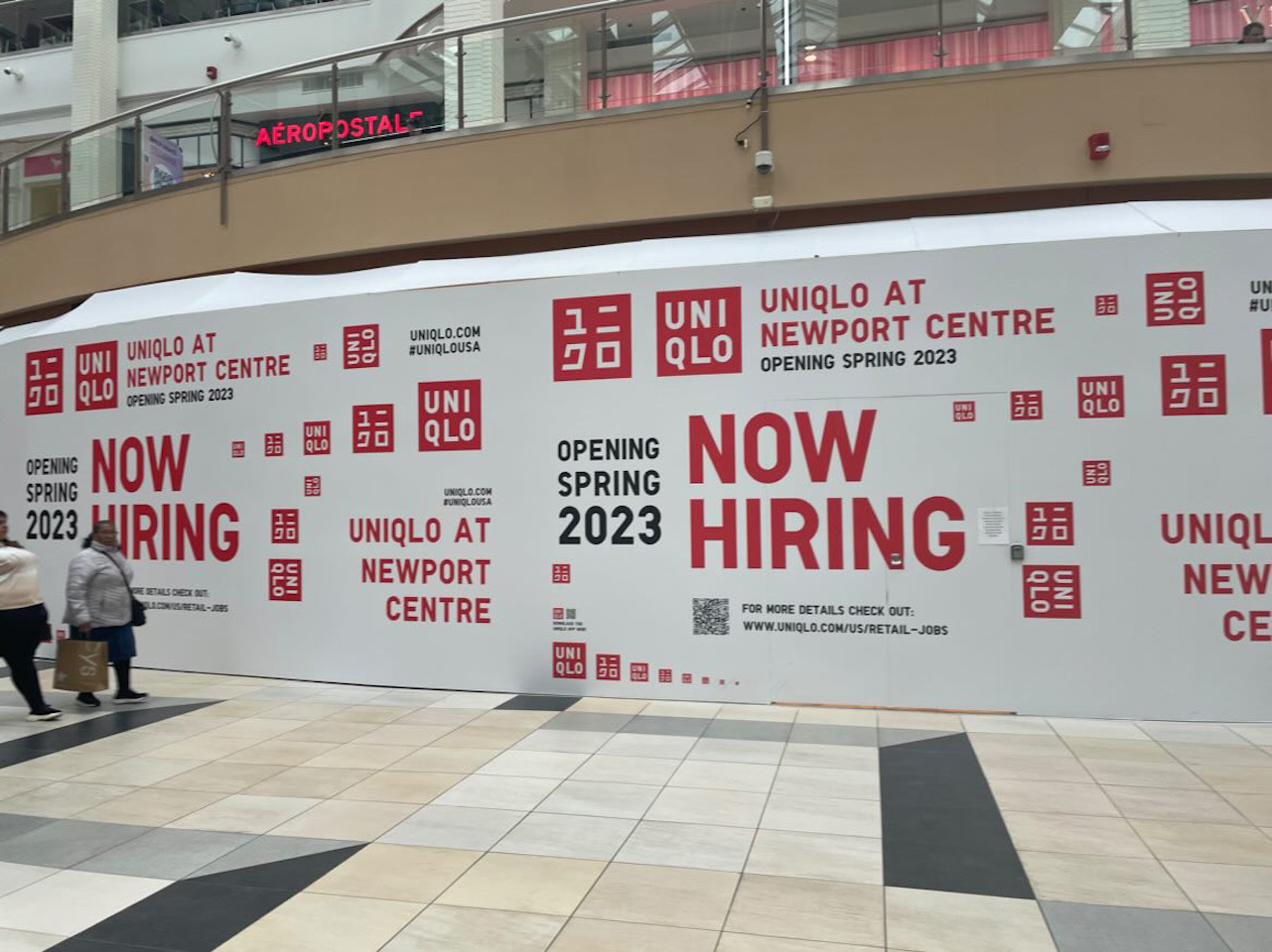 Uniqlo is coming to the Newport mall - Apple should come as well :  r/jerseycity