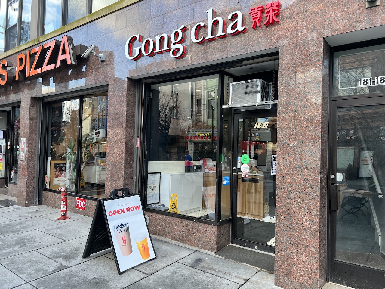 Gong cha bubble tea shop now open in Pedestrian Plaza Jersey