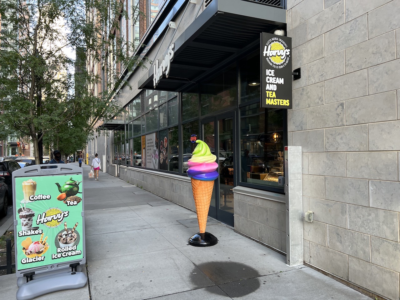 Harvy's Ice Cream and Tea Masters opens in downtown - Jersey City Upfront